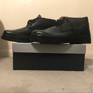 NEW WITH BOX ITALIAN LEATHER men’s ankle boots